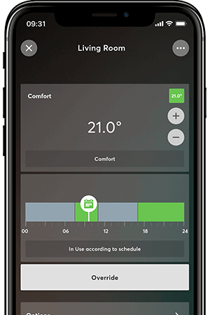 Energie sparen mit der Loxone App