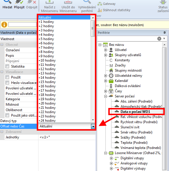 weather service čas