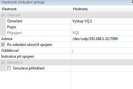 Komunikace UDP zadani adresy