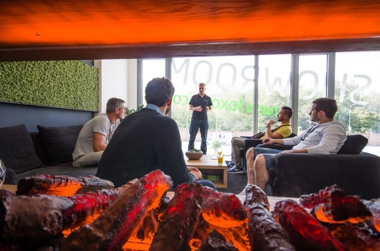 Loxone showroom prohlídky