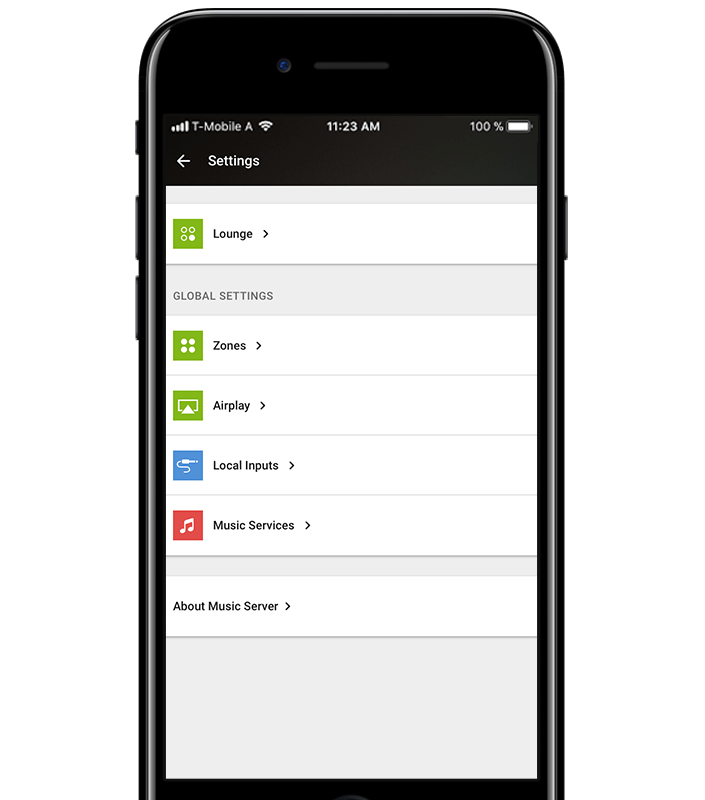 Základní nastavení na smartphone