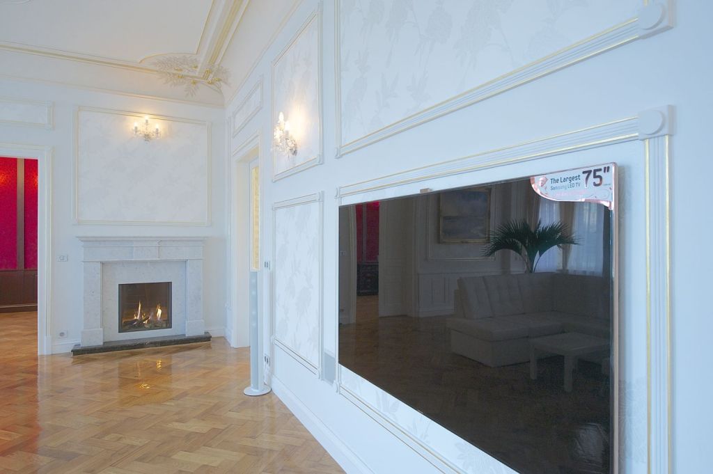 krb v obývacím pokoji