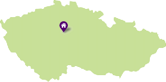 umístění referenčního domu na mapě čr