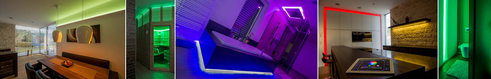 chytrá domácnost a osvětlení Loxone