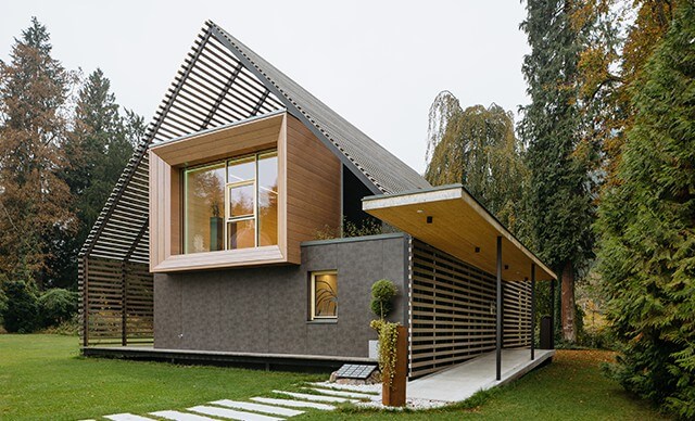 pasivní dům se systémem Loxone