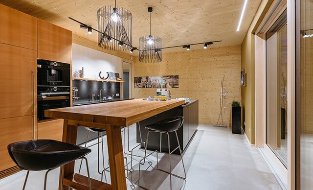 inteligentní osvětlení v pasivním domě se systémem Loxone