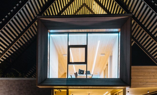 inteligentní osvětlení v pasivním domě se systémem Loxone