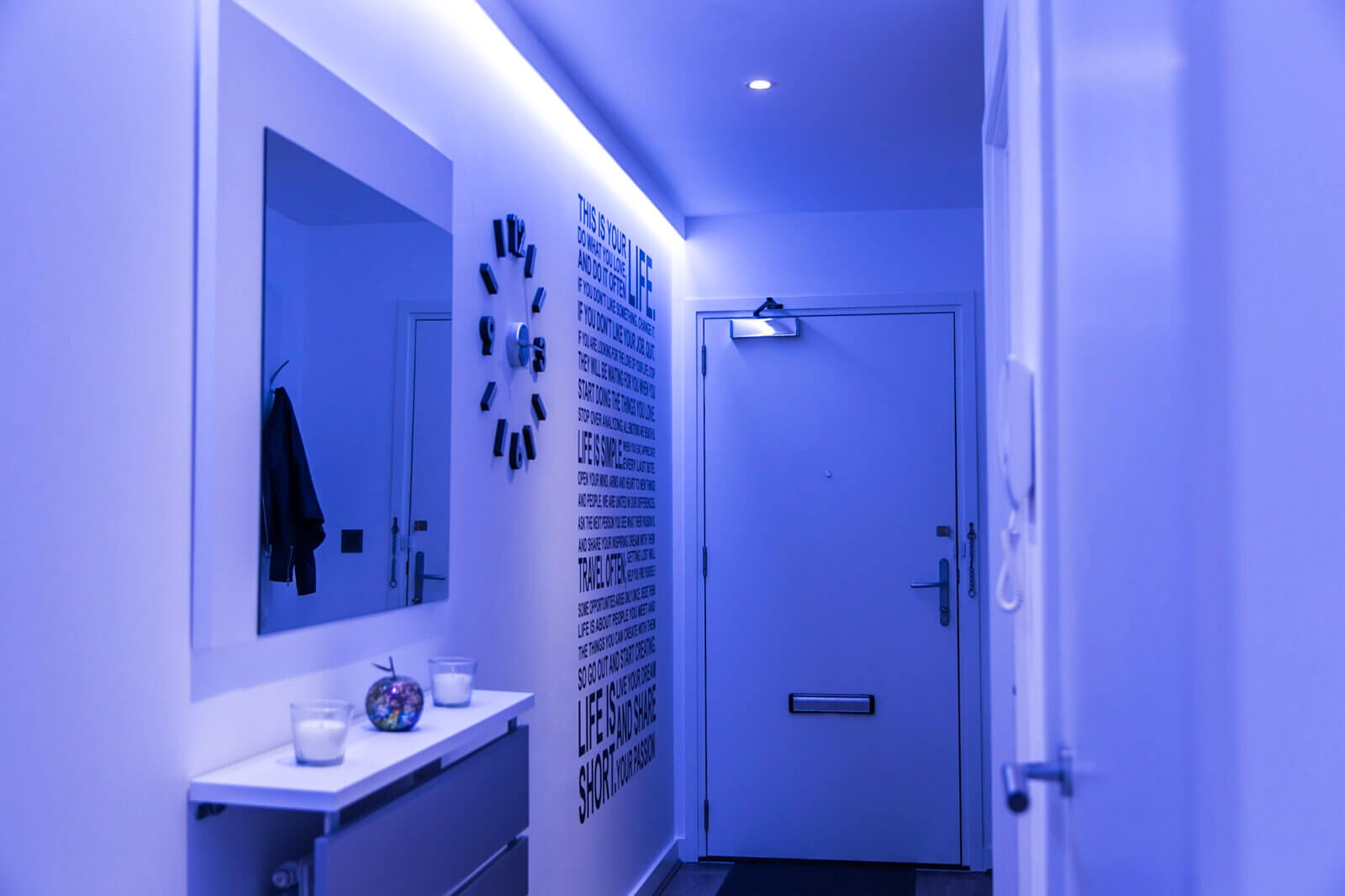 vstupní chodba do bytu