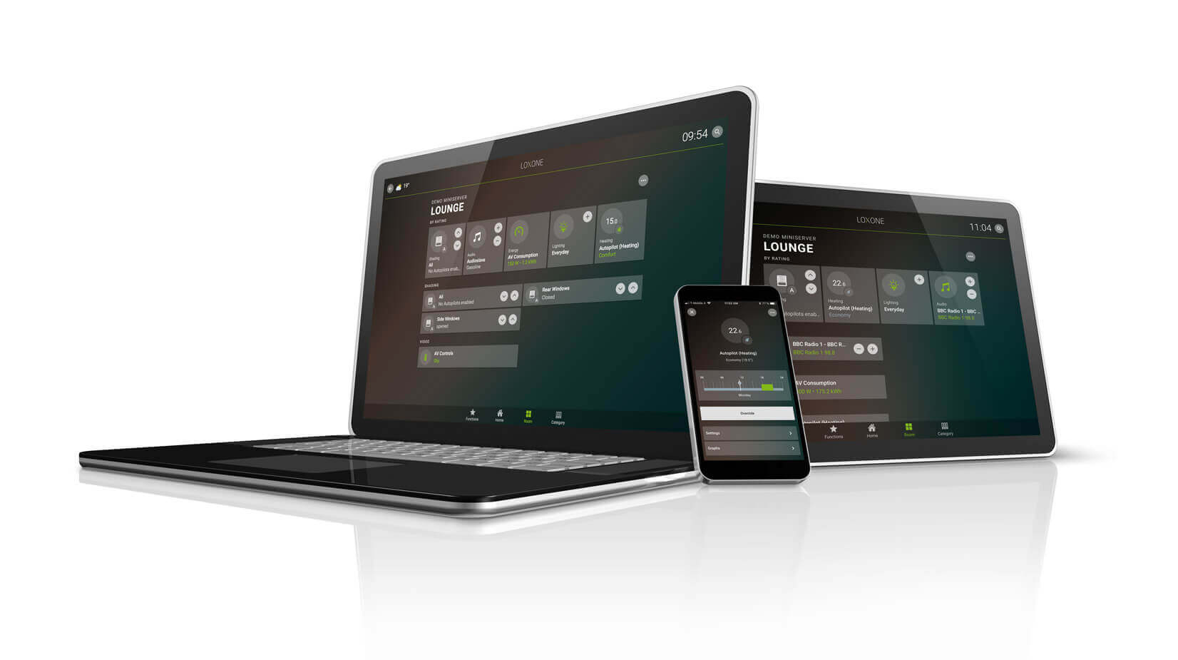 Zařízení s Loxone App