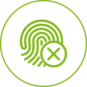 Logo nenechává otisky