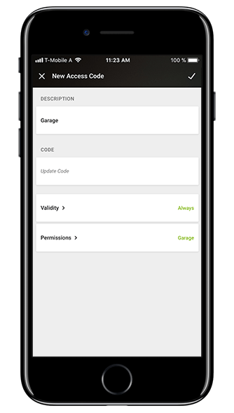 Správa uživatelů pomocí aplikace