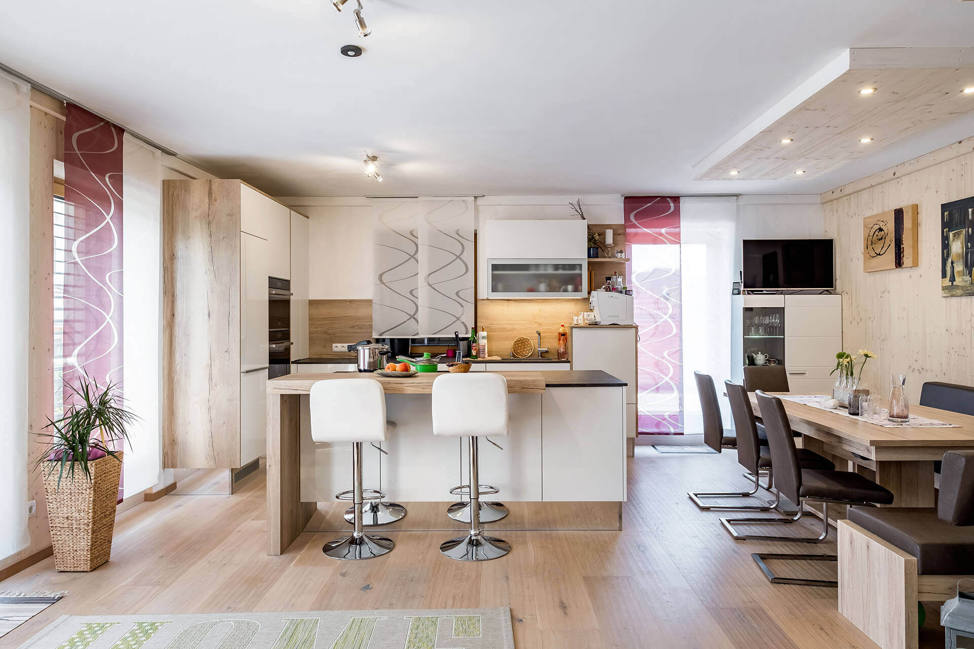 Kuchyně v inteligentním bytě