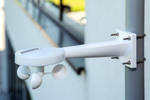 Chytrá meteorologická stanice v provozu