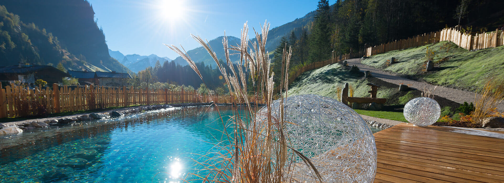 rybníček před chatou