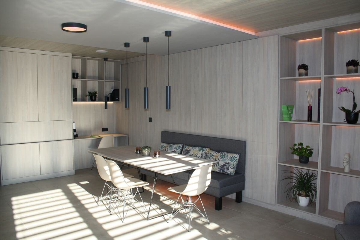 pohled do ukázkové chytré domácnosti