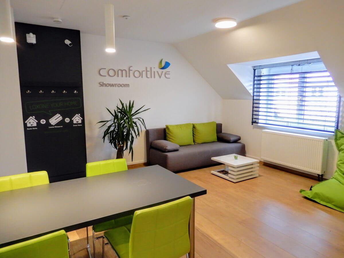 pohled do vzorového chytrého domu  firmy CL Tech