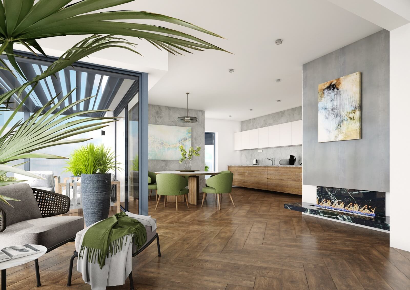 Viladům Děvín - kuchyně