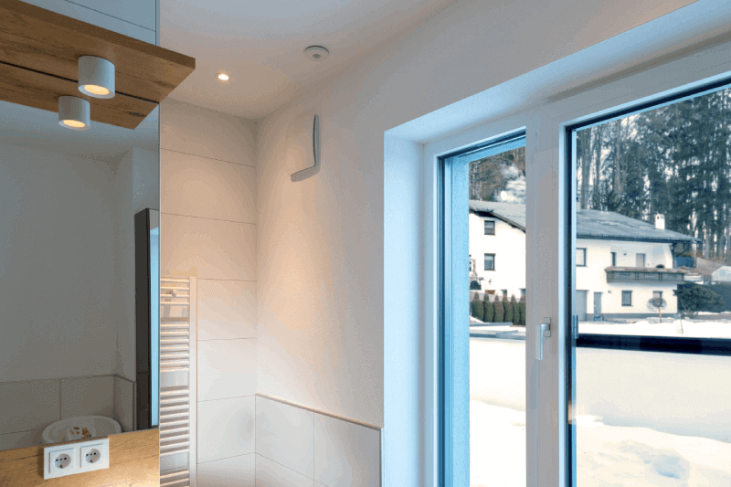 Ventilace ovládaná pomocí Loxone