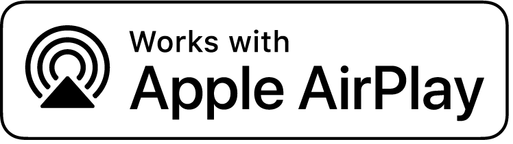 Works with Apple AirPlay