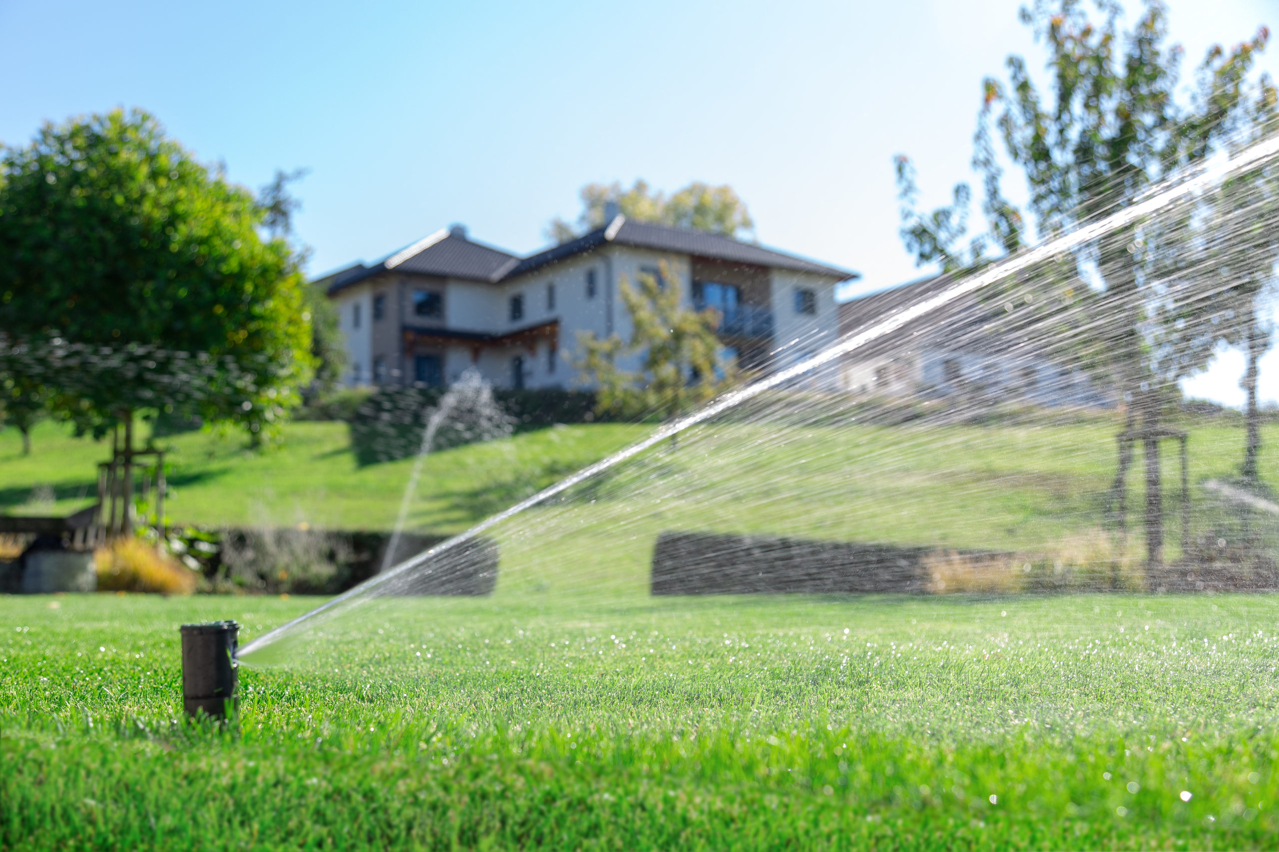 Zavlažování zahrady