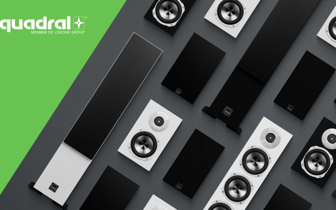 Ten rozdíl uslyšíte: Více než 80 produktů quadral nyní nabízí Loxone