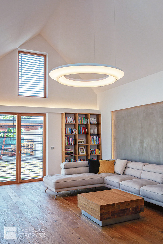 Osvětlený obývák