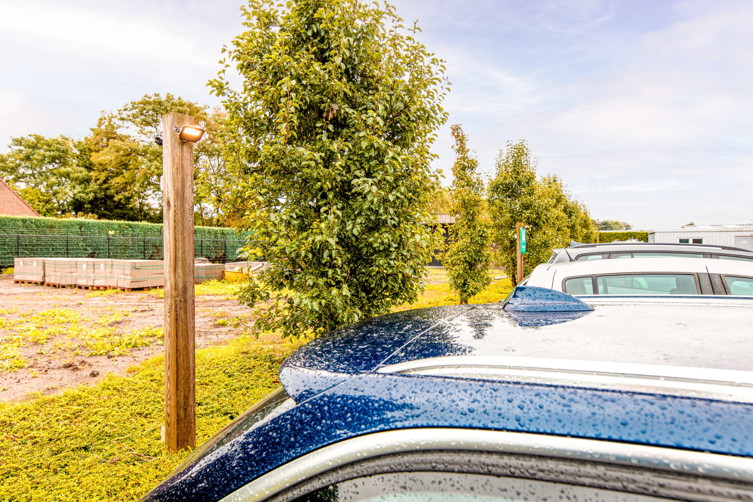 Osvětlení parkoviště