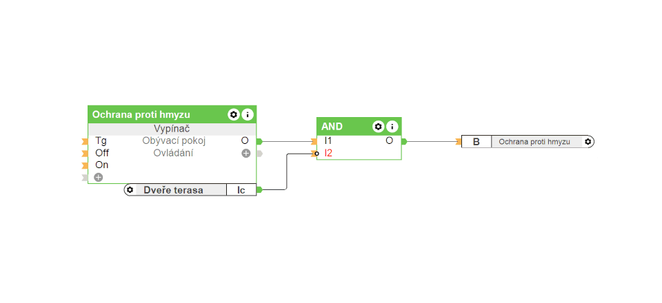 Funkční bloky – ochrana proti hmyzu