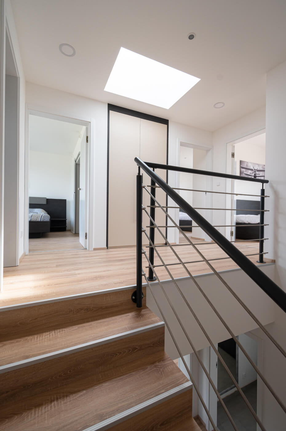 Schodiště se senzorem přítomnosti