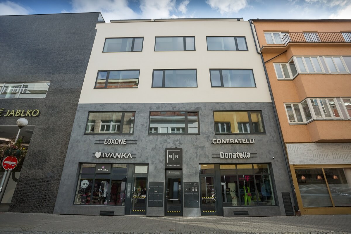 Budova, v níž se nachází showroom Intelion Solutions