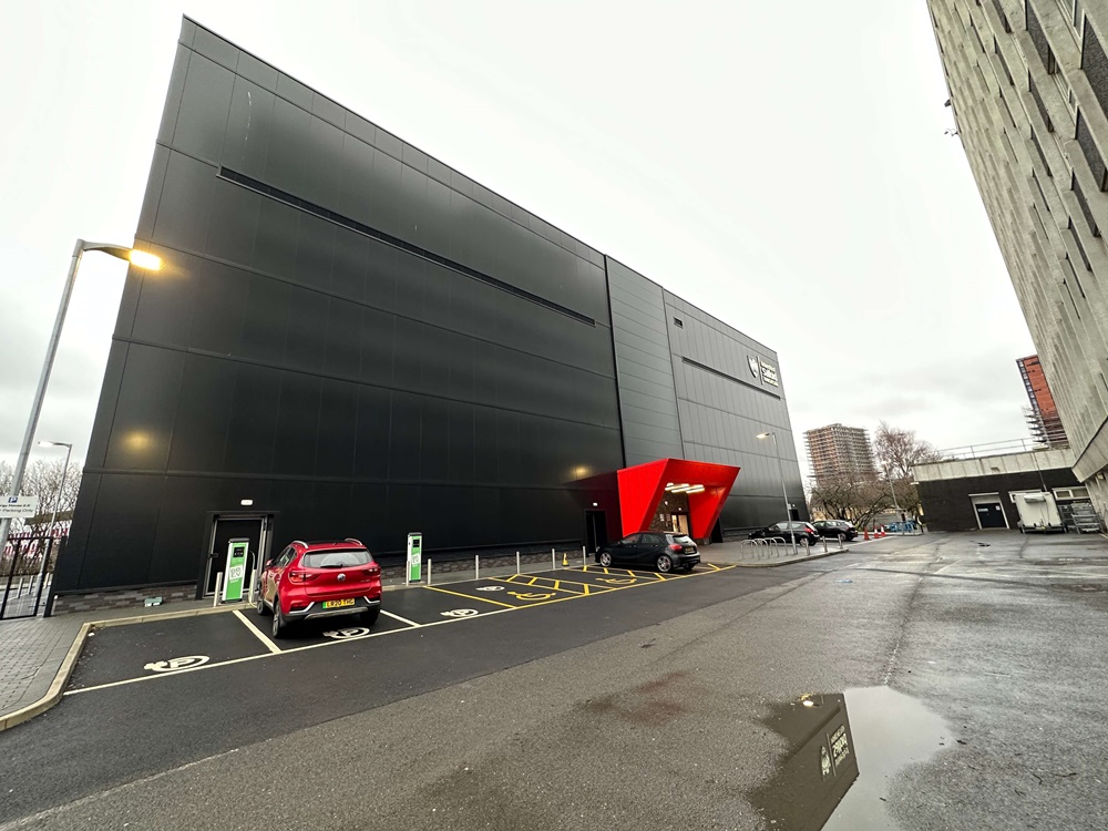 Venkovní pohled na Energy House 2.0