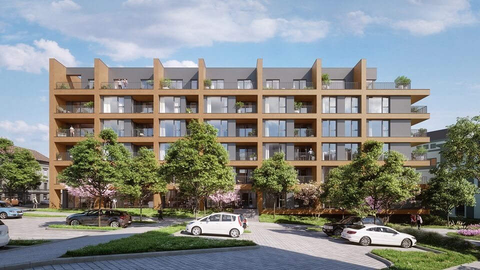 Cihlovka 2 zvenku – Vizualizace: (c)NOHO