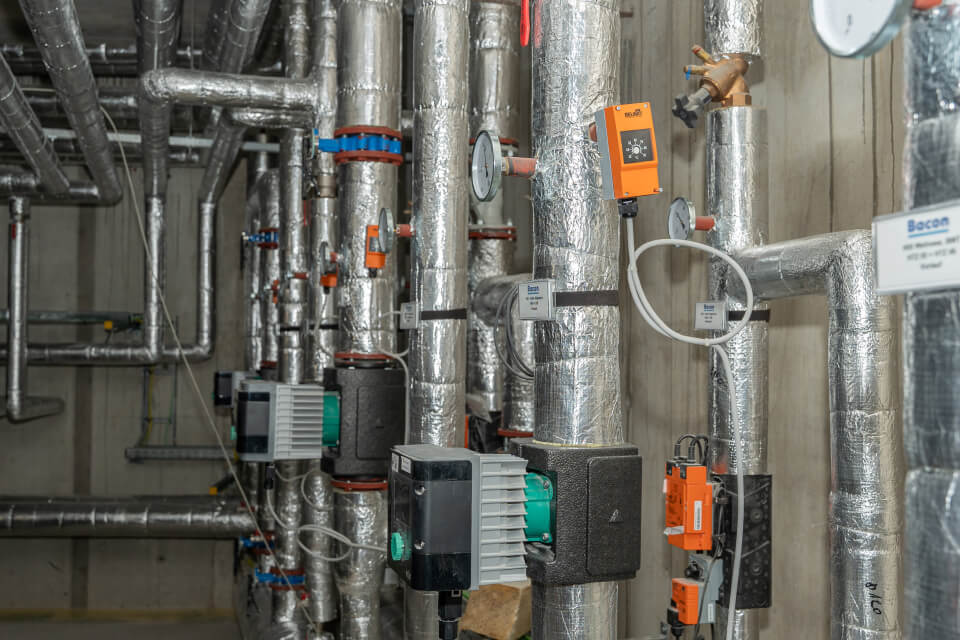 Technické zázemí budovy