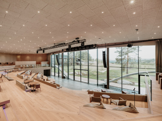 Auditorium v Loxone Campusu