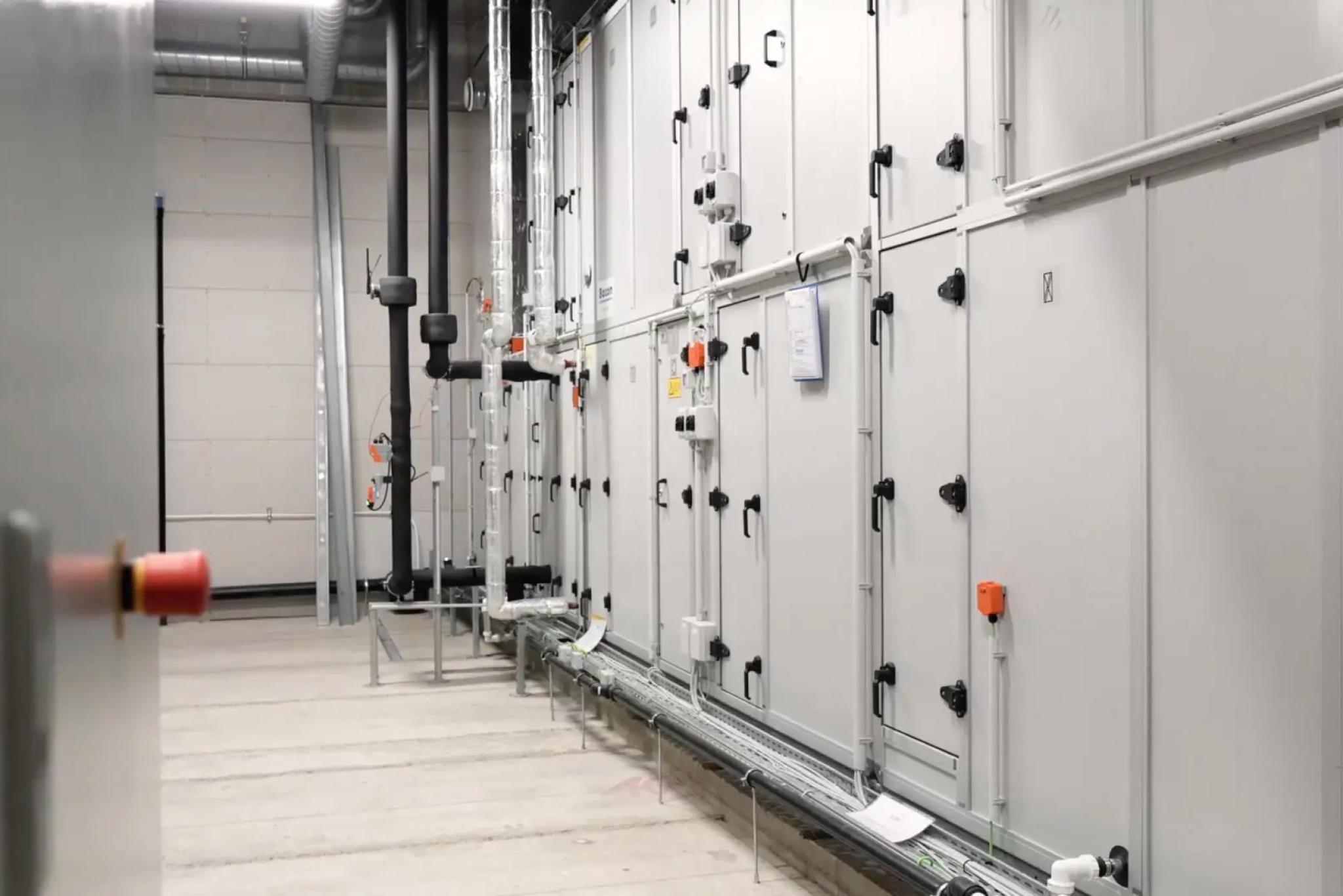 Centrála ventilace Loxone Campusu