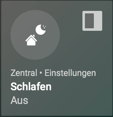 Betriebsmodus "Schlafen"