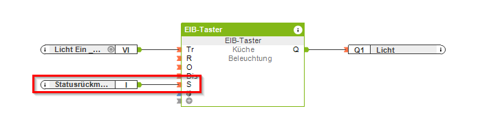Programmierung mit Statusrückmeldung