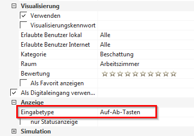 Jalousiebetrieb Auf / AB mittels KNX Aktor