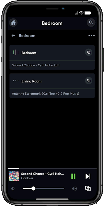 Loxone App Favoriten