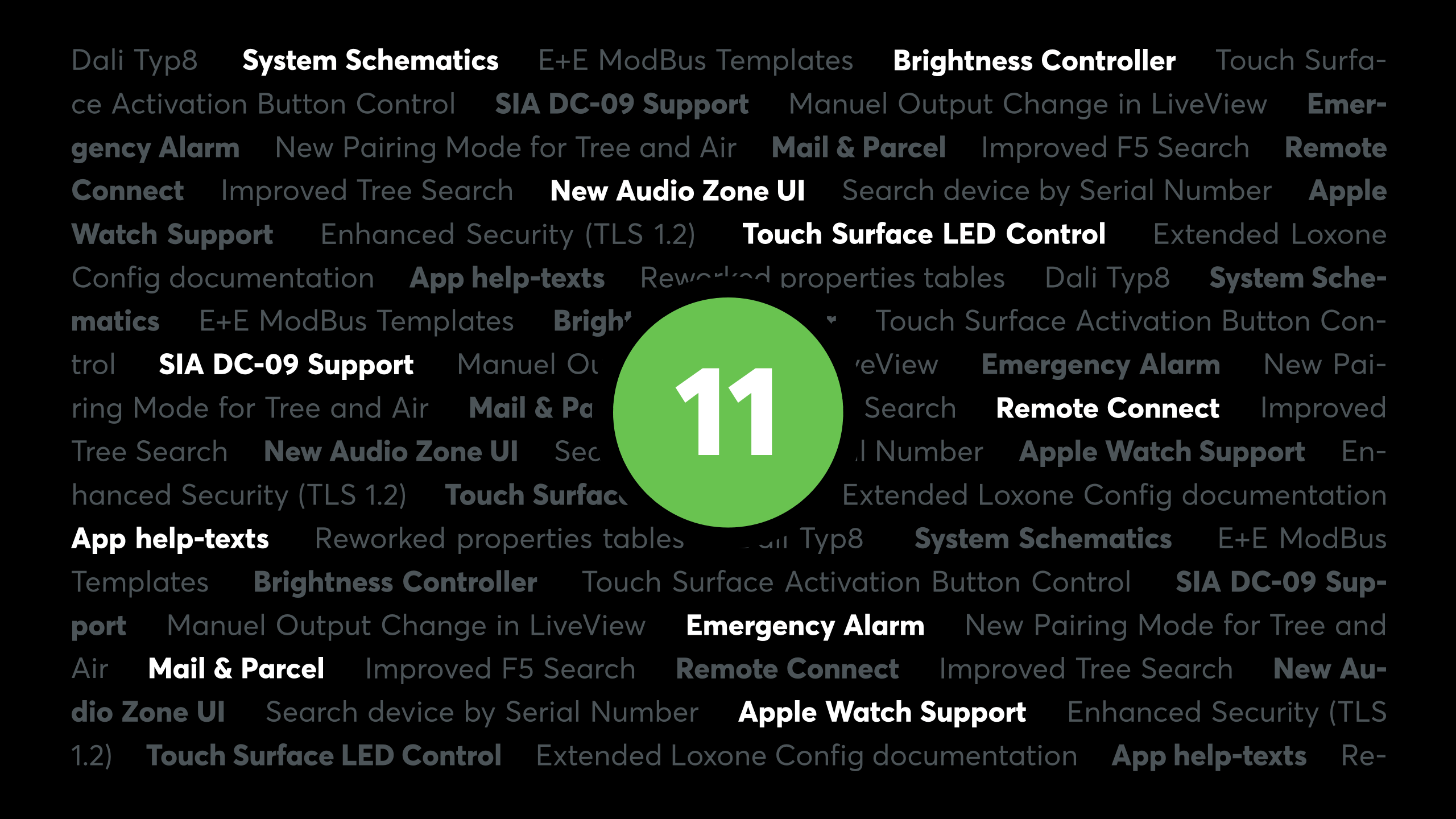 Wordcloud Features Config 11