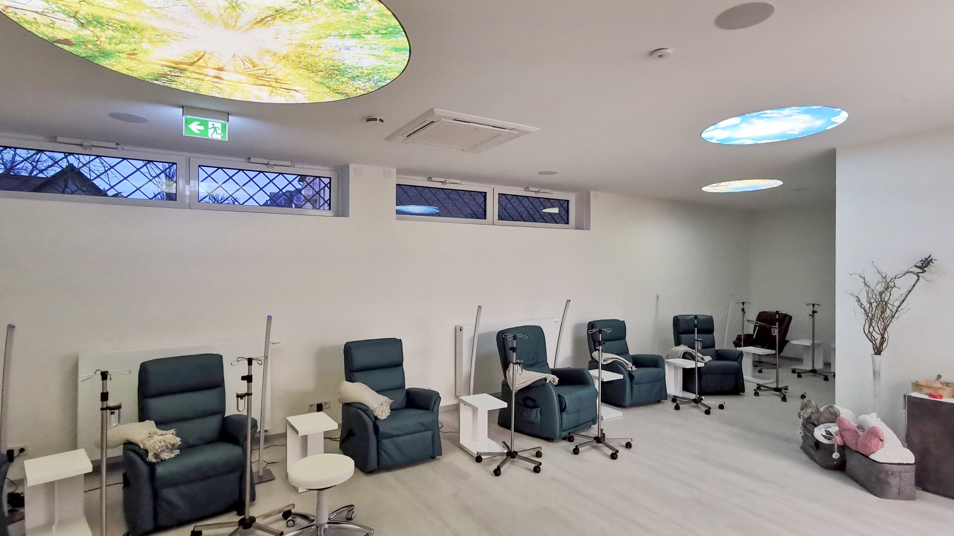 Therapieraum "Chemobude" Therapieraum "Chemobude"