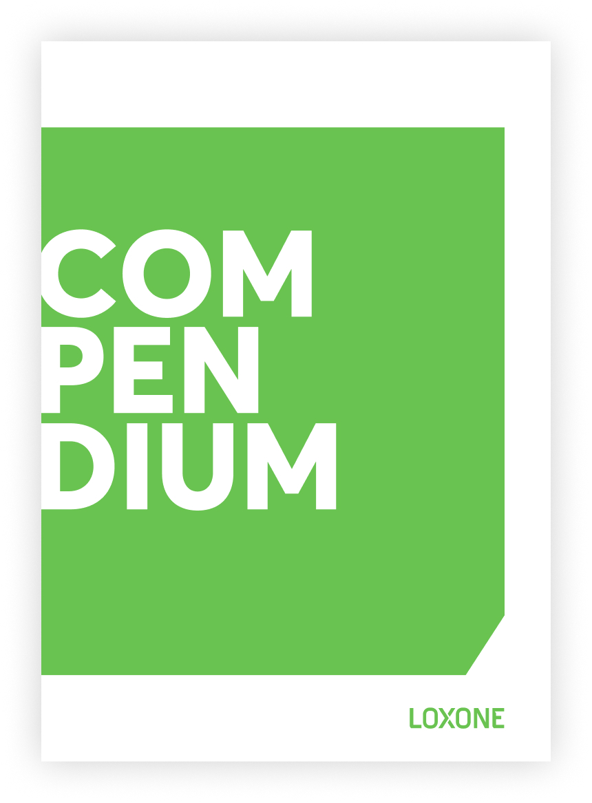 Úvodní strana Loxone Compendia