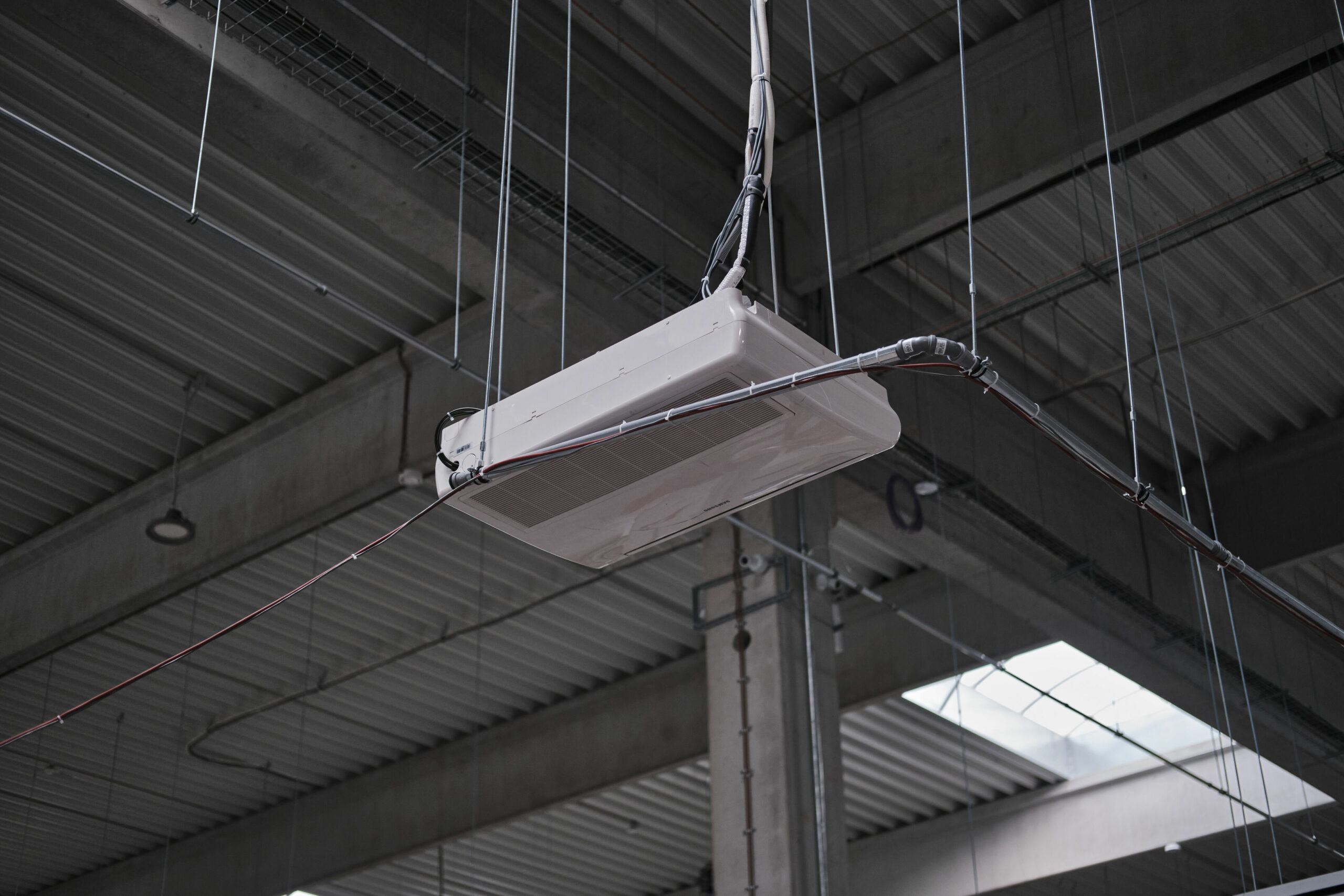 Klimaanlage Klimaanlage der Lagerhalle