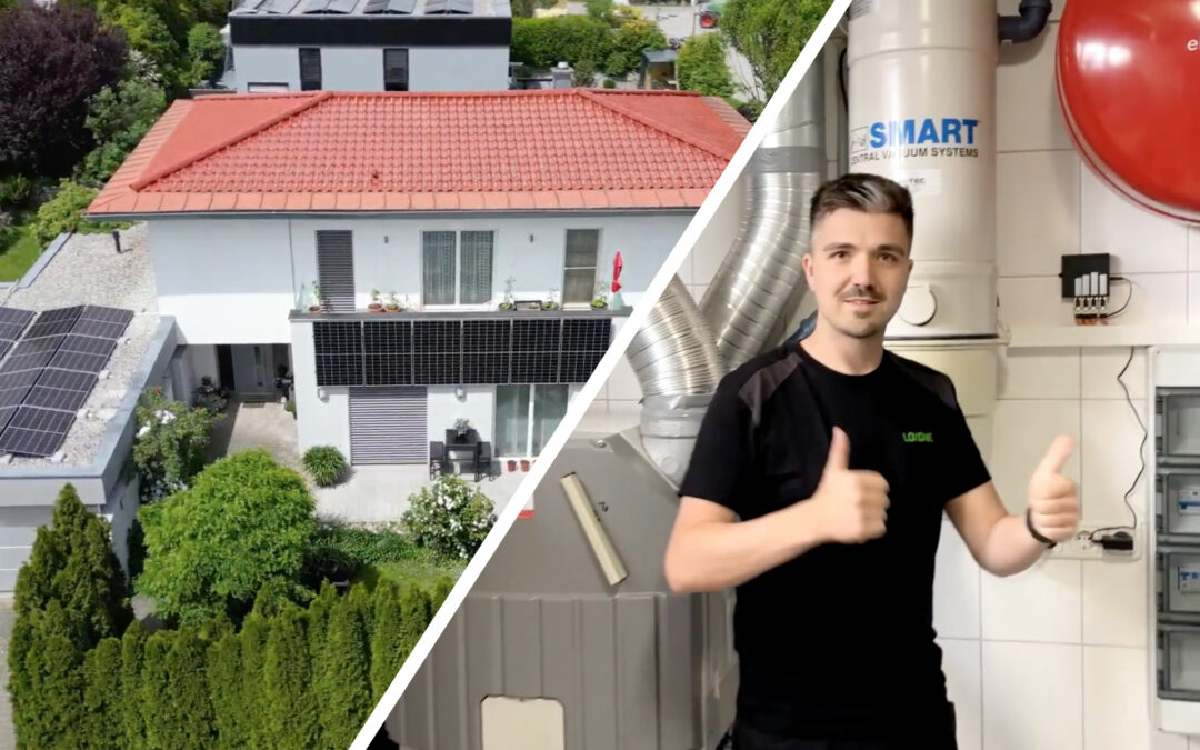 PV Überschuss&shy;regelung mit Batterie und Heizstab