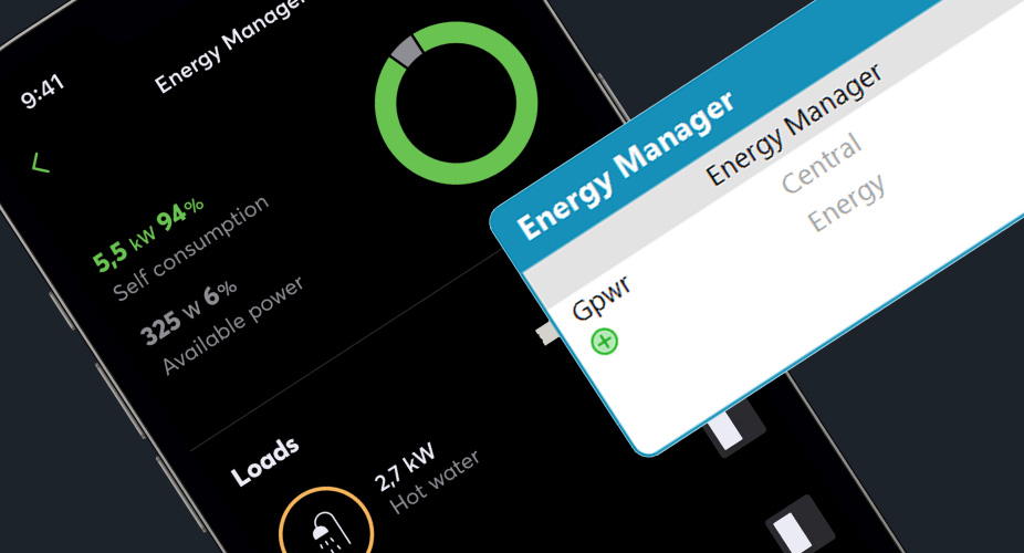 Energiemanager Baustein