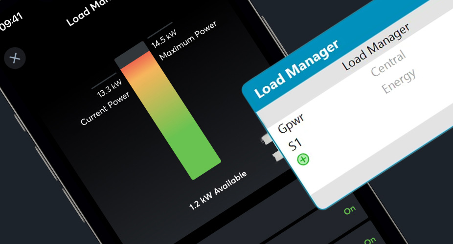 Lastmanager Baustein