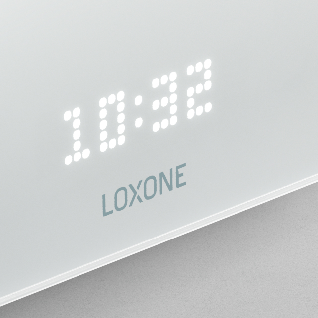 Das LED Matrix Display des Touch Pure Flex bietet wichtige Infos auf einen Blick