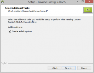 Setup Select Desktop Icon