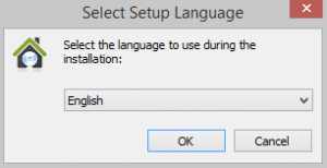 Config Install Select Language