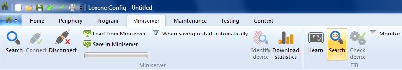 Example Screenshot Of Loxone Config Eib Search